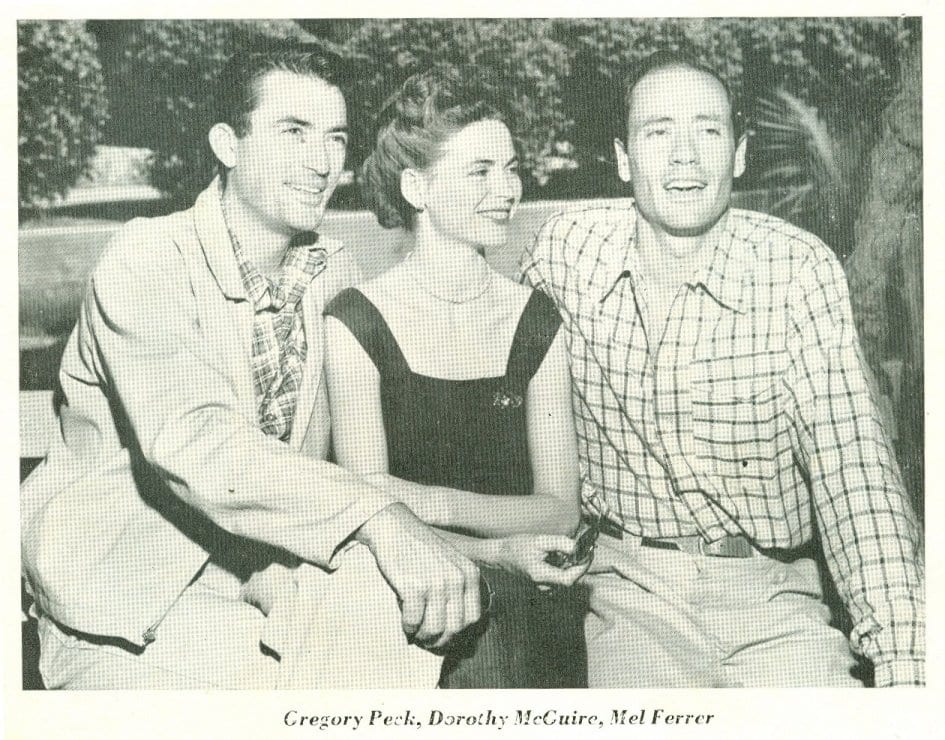 Gregory Peck, Dorothy McCuire, Mel Ferrer